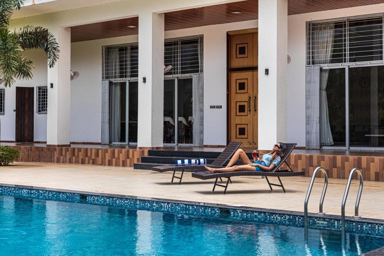 Saffronstays Odyssey, Karjat - 10 Acres Pet-Friendly Estate With Swimming Pool Chinchavli Exterior photo